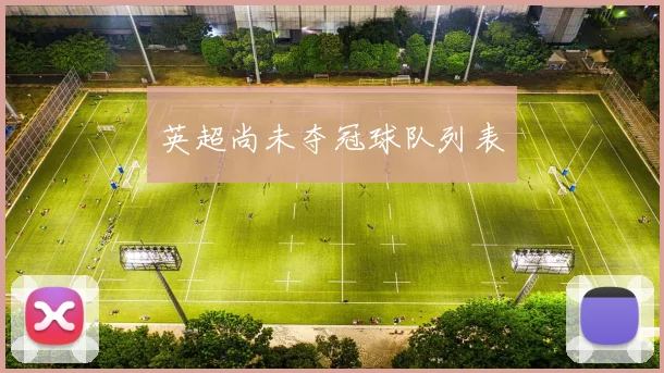 英超尚未夺冠球队列表